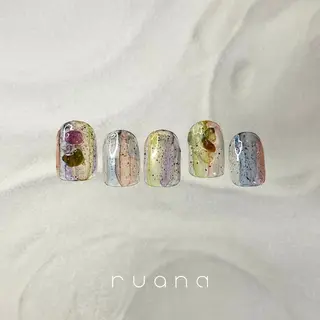 ネイル ニュアンスネイル🧡 rionaのネイルデザイン