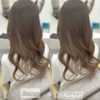 ロング lovis🧸ゆうあ 🧸/透明感カラーのヘアスタイル