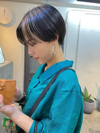 ショート カラー パーマ ヘアアレンジ メンズ キッズ ネイル マツエク・マツパ アイブロウ 🧼柴田 健太郎🧼のヘアスタイル