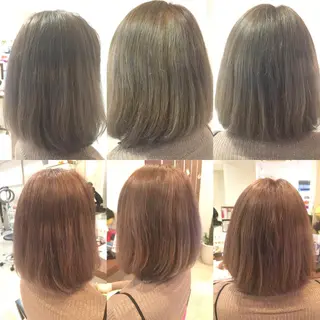 ミディアム カラー 髪質改善・縮毛矯正 Taijuのヘアスタイル