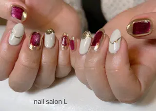 ネイル 吉川市 ネイルサロンLのネイルデザイン