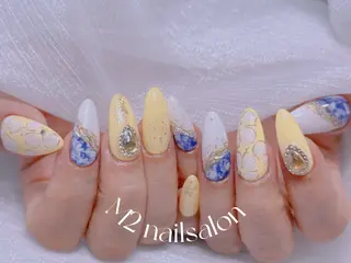 ネイル 長さだし専門店 M2　rikaのネイルデザイン