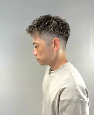 カラー パーマ メンズ Tink　天神店所属・今村賢治/メンズ/ レイヤー✨艶カラーのヘアスタイル