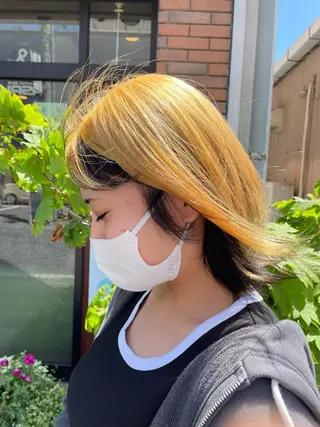 カラー Vyuha ビューハのヘアスタイル