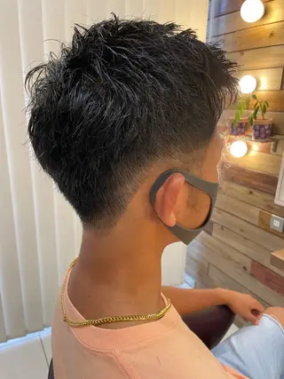 メンズ 透明感color吉田 沙羅のヘアスタイル