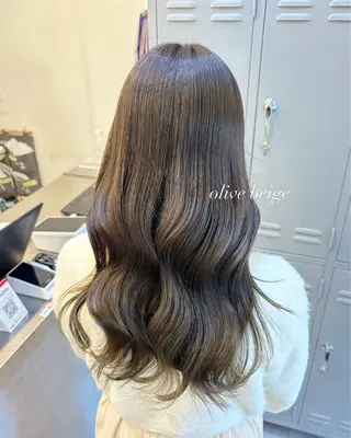 カラー くすみカラー 🤎 髪質改善🪞✨/伽音のヘアスタイル