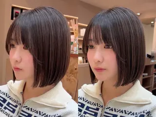 ショート 山田勇真 ボブ/縮毛矯正/金山のヘアスタイル