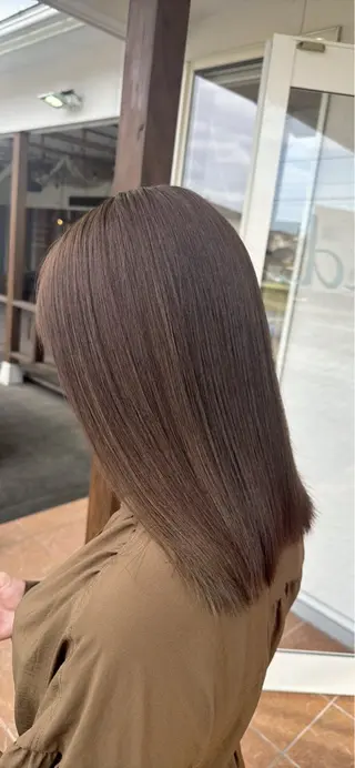 ミディアム Claire 【クレール】所属・富山駅徒歩8分/ 透明感カラーみきやのヘアスタイル