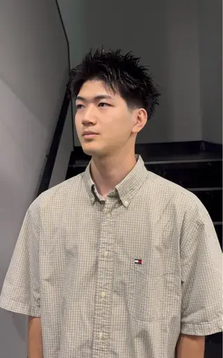 ショート メンズ 杉村 一輝のヘアスタイル