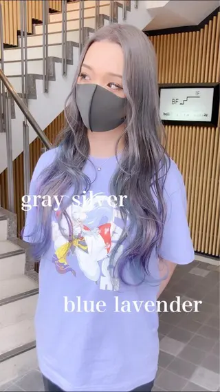 ロング カラー Selenehair 三条本店のヘアスタイル