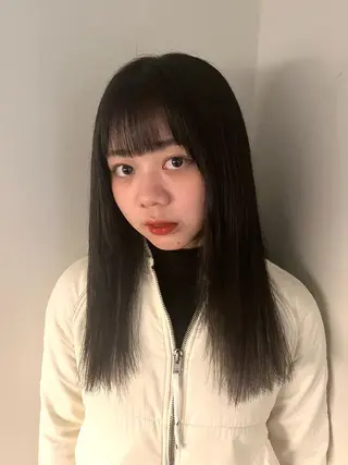 ロング カラー siki所属・SIKI yuuna レイヤーカット🪽のヘアスタイル