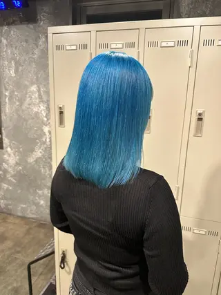 セミロング カラー alicetokyo 🦋宮葉🦋のマツエク・マツパデザイン