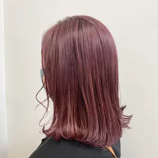 セミロング カラー 透明感カラー🤍 Kaitoのヘアスタイル