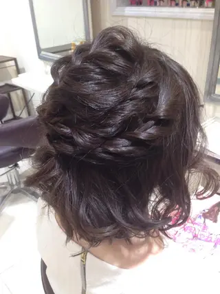 ショート ヘアアレンジ ✨艶髪✨透明感✨ 山内大樹のヘアスタイル