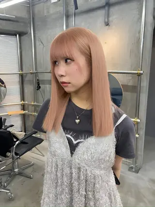 ミディアム カラー 江坂/メンズカット メンズパーマ/山本翼のヘアスタイル