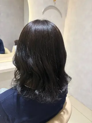 ミディアム 笹川 聖奈のヘアスタイル