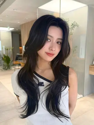 ロング 💓ロング韓国ヘア ~Kirara💓のヘアスタイル