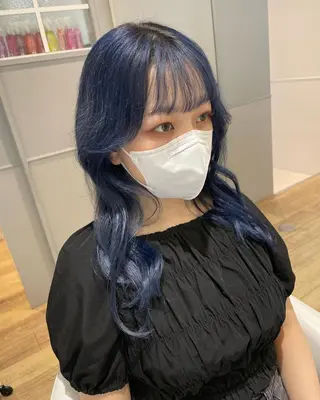 ミディアム カラー パーマ ヘアアレンジ メンズ キッズ ネイル マツエク・マツパ 🫧垢抜けヘア🫧 SHIORIのヘアスタイル