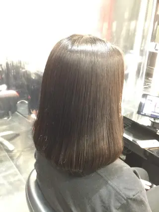 ミディアム カラー Annon プライベートサロンのヘアスタイル