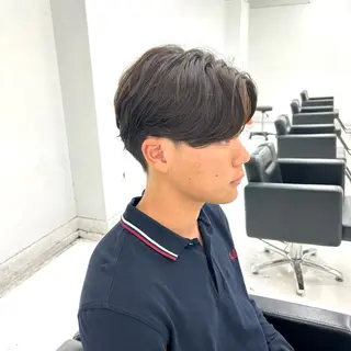 ショート パーマ メンズ 【メンズパーマ特化】 🍏網中勇喜のヘアスタイル