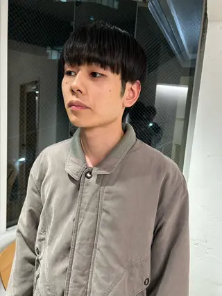 ショート ケアパーマ/ケアブリ ーチdaisukeのヘアスタイル