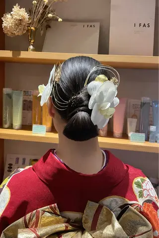 ヘアアレンジ 伊東 咲織のヘアスタイル