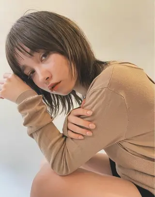 ミディアム カラー パーマ kith.所属・ケアカラー×髪質改善 🌙OKUBO🌙のヘアスタイル