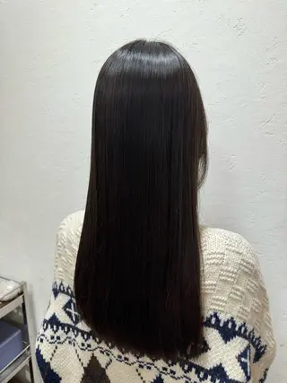 ロング 山本 寛大のヘアスタイル