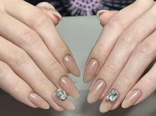 ネイル By moonネイル 🌷ワンホン/韓国風のネイルデザイン