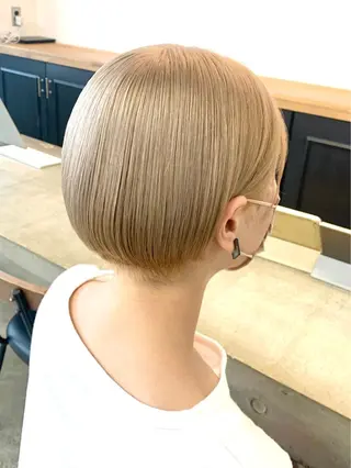 ショート カラー ヘアアレンジ 🎀暖色カラー🎀 ♡yurika♡のヘアスタイル