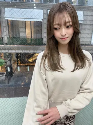 ロング カラー 髪質改善will hairdesignのヘアスタイル