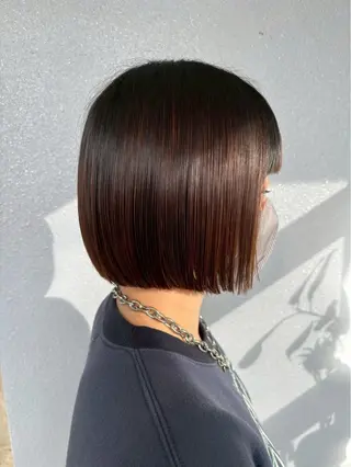 ショート hair ruup sela design works所属・hair ruup/ 艶髪カラー🫧こすずのヘアスタイル