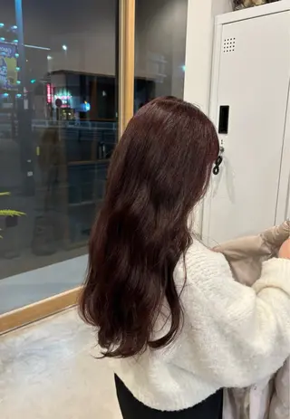ロング 大曽根/艶カラー🌷 暖色/yuukaのヘアスタイル