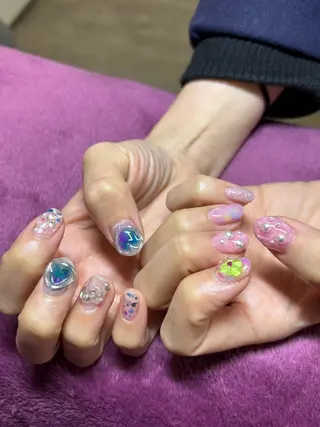 ネイル 🥥🍒ゆ う🍒🥥のネイルデザイン