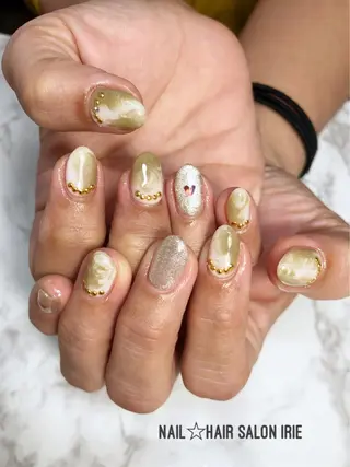 ネイル Hair salon Irie所属・與儀 知佳のネイルデザイン