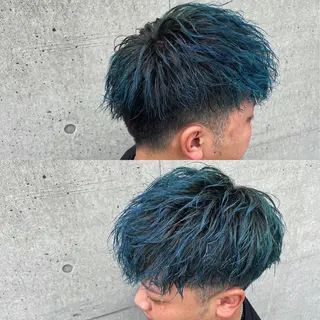 ショート カラー メンズ Baby’s breath所属・藤田 年哉のヘアスタイル