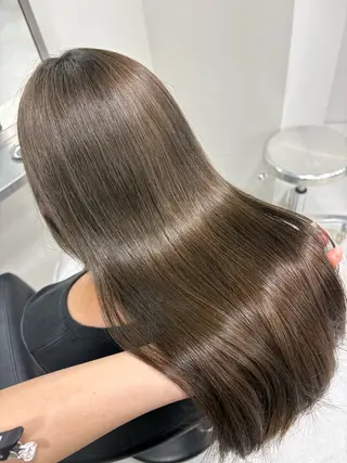 ロング カラー 渋谷ハイトーン/ まぉまぉのヘアスタイル