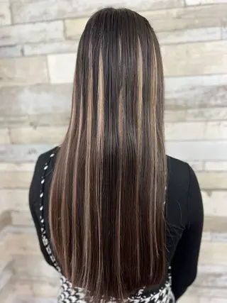 ロング B-W ⭐️REIKOのヘアスタイル