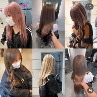 ロング chic  有山 美瑠のヘアスタイル