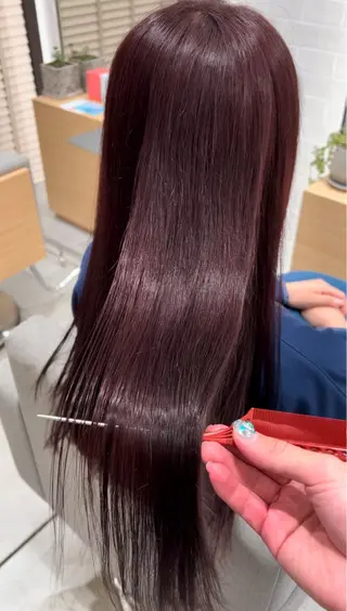 ロング カラー stair:case 武蔵小杉所属・髪質改善/ブリーチ 特化🧡‬‪田中颯士のヘアスタイル