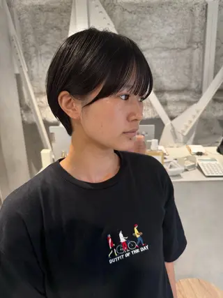 ショート 骨格診断で絶対可愛い ✨丸みショート✨凌弥のヘアスタイル