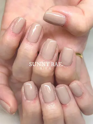 ショート ネイル SUNNY BAE.所属・Made By AIKAのネイルデザイン