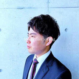 ショート ヘアアレンジ メンズ レディースヘア💫 加藤たいが🐯のヘアスタイル