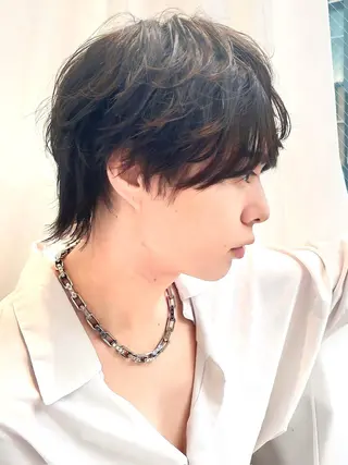 メンズ 顔周り特化/韓国ヘア /レイヤー/吉野幸大のヘアスタイル