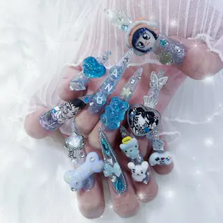 ロング M+Nail新宿所属・M+Nail 新宿のネイルデザイン