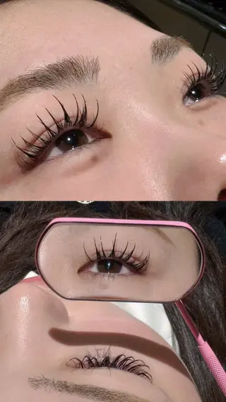 マツエク・マツパ 阿部 晴香のマツエク・マツパデザイン