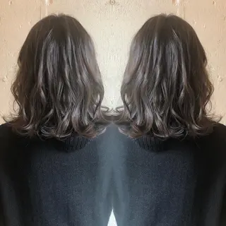 ミディアム あらき ちさとのヘアスタイル