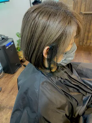 ショート カラー Lizir ルズィール所属・Luzir⭐︎ GEN⭐︎のヘアスタイル