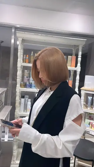 ショート カラー CreBiA   eyelash所属・CreBiA🎀 ayaのマツエク・マツパデザイン