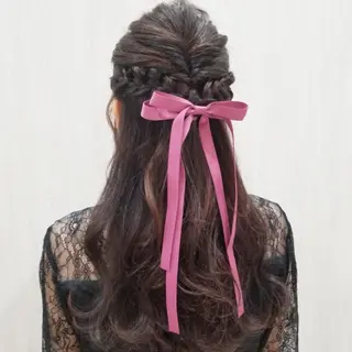 ヘアアレンジ 💎✨艶髪美髪✨💎 Alushe心斎橋店のヘアスタイル